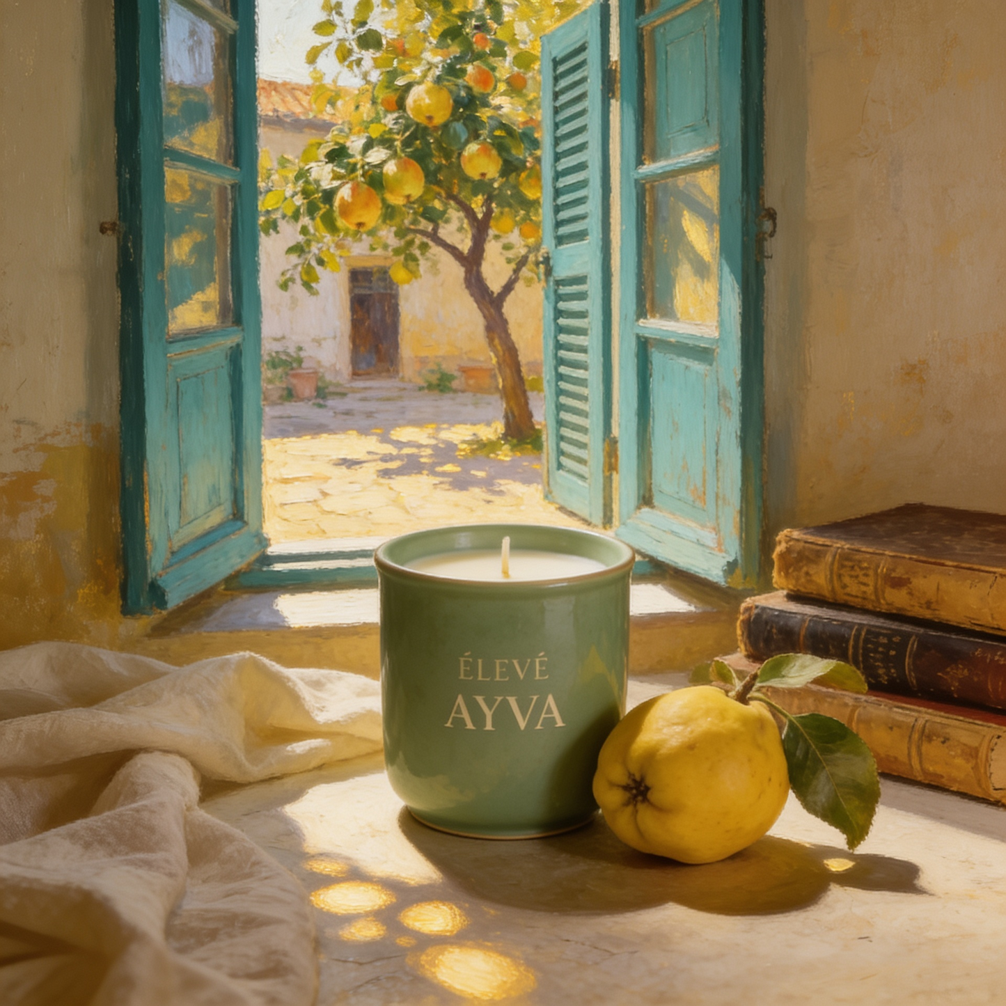 AYVA remembers. Signature Candle